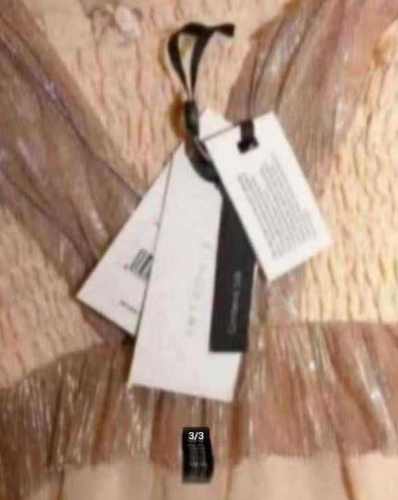 Intropia - Prachtige zijden Jurk maat 36 - Nieuw, Intropia, Nieuw, Ophalen of Verzenden, X