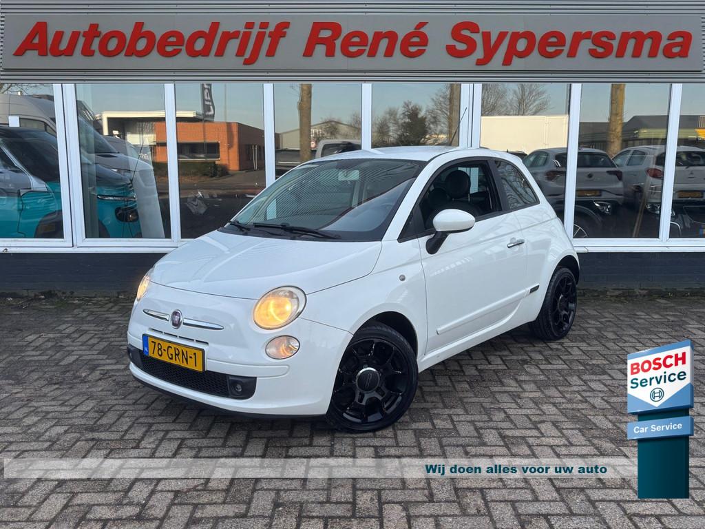 Fiat 500 1.2 Sport | Leer | Airco | Elektrische Ramen, Voorwielaandrijving, Gebruikt, 4 cilinders, 840 kg