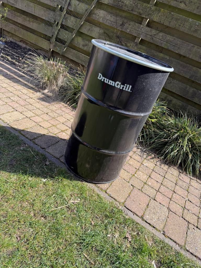 Drum&Grill Bbq, Ophalen, Gebruikt, Met accessoires