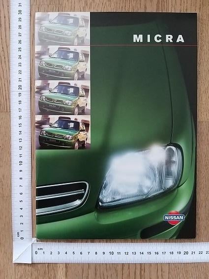 Nissan Micra brochure 1998, Ophalen of Verzenden, Gelezen, Nissan