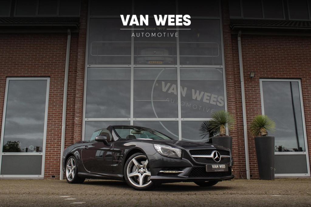Mercedes SL-klasse 500 AMG-Line | 435 pk | V8 | Origineel |, Auto's, Mercedes-Benz, Euro 5, Gebruikt, Cabriolet, Startonderbreker