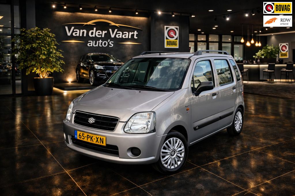 Suzuki Wagon R+ 1.3 GLX AIRCO HOGE INSTAP, Auto's, Suzuki, Voorwielaandrijving, 94 pk, Elektrische ramen, Wagon R+