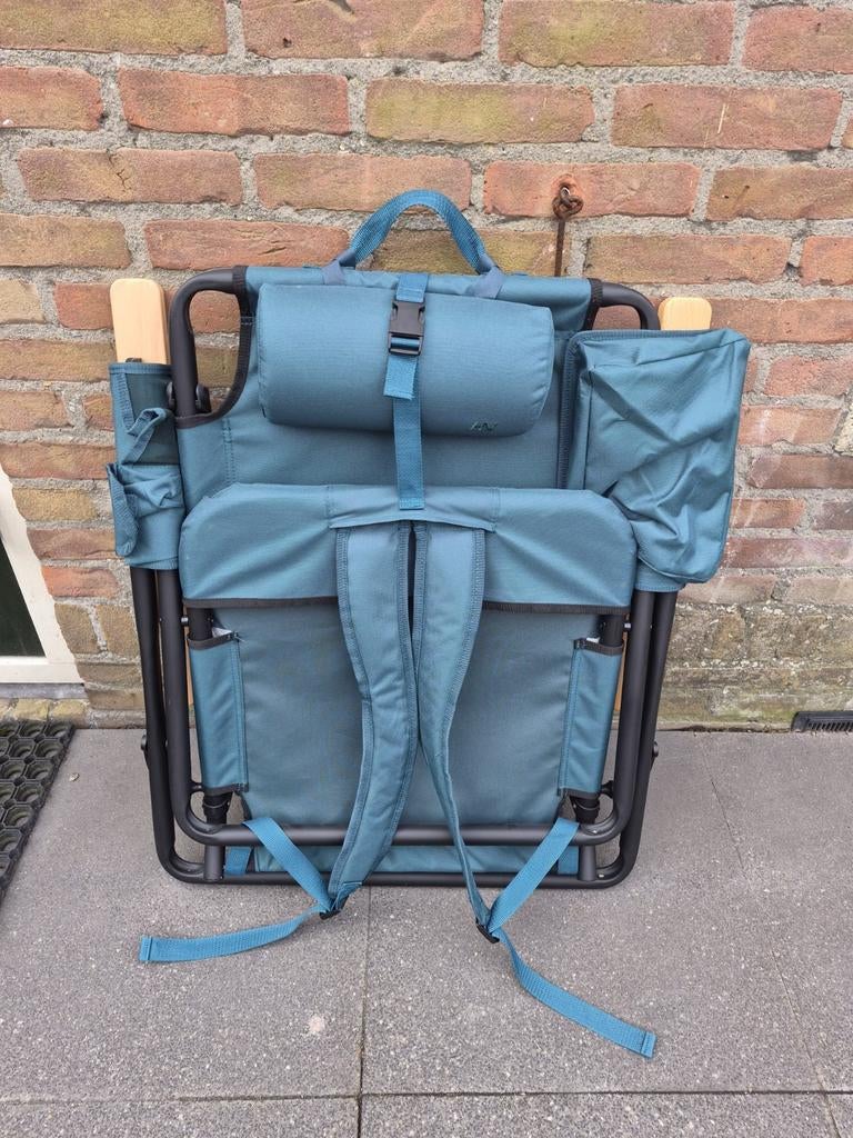 Human Nature strandstoel Rimini - ANWB - Zo goed als nieuw, Caravans en Kamperen, Kampeermeubelen, Ophalen, Zo goed als nieuw