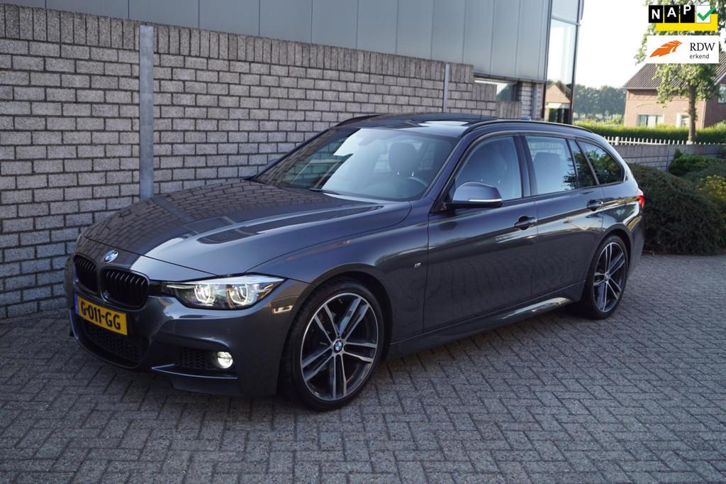 BMW 3-serie Touring 318i M Sport Corporate Lease Autom Leder, Automaat, Gebruikt, 1465 kg, 3 cilinders