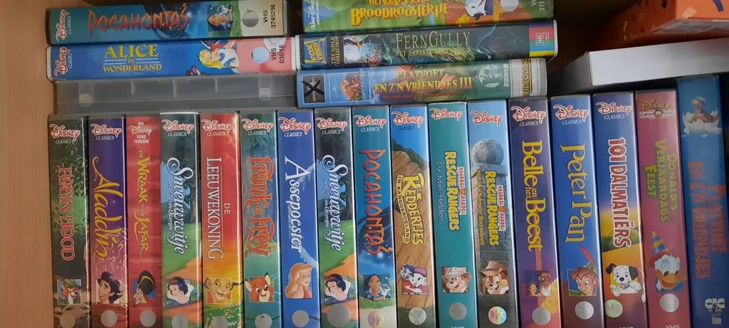Disney vhs, Alle leeftijden, Ophalen, Gebruikt