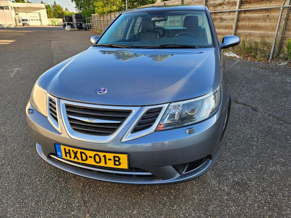 Saab 9-3 1.8 I Sport Sedan 2009 Grijs, Auto's, Parkeersensor, 1370 kg, 4 cilinders, 122 pk