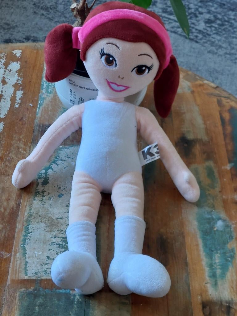 K3 stoffen pop, Kinderen en Baby's, Speelgoed | Poppen, Ophalen of Verzenden