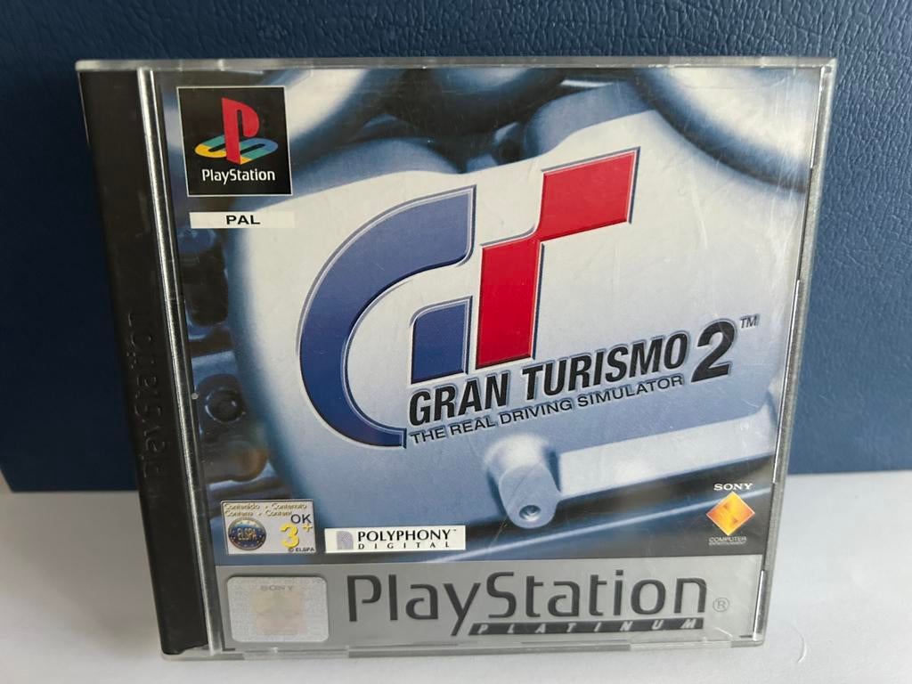 Gran Turismo 2 Platinum / Playstation 1 / PS1, Spelcomputers en Games, Games | Sony PlayStation 1, Racen en Vliegen, 2 spelers