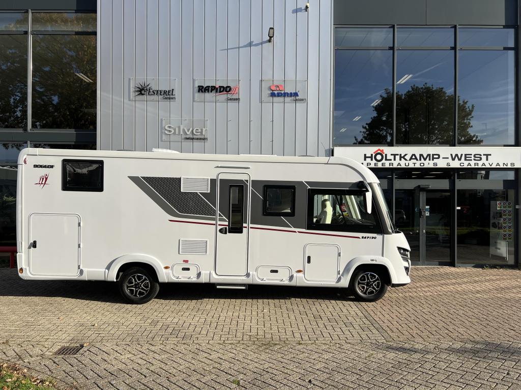 Rapido 8066 DF NIEUW MODEL 2026, Caravans en Kamperen, Campers, Fiat, 7 tot 8 meter, Bedrijf, Rapido
