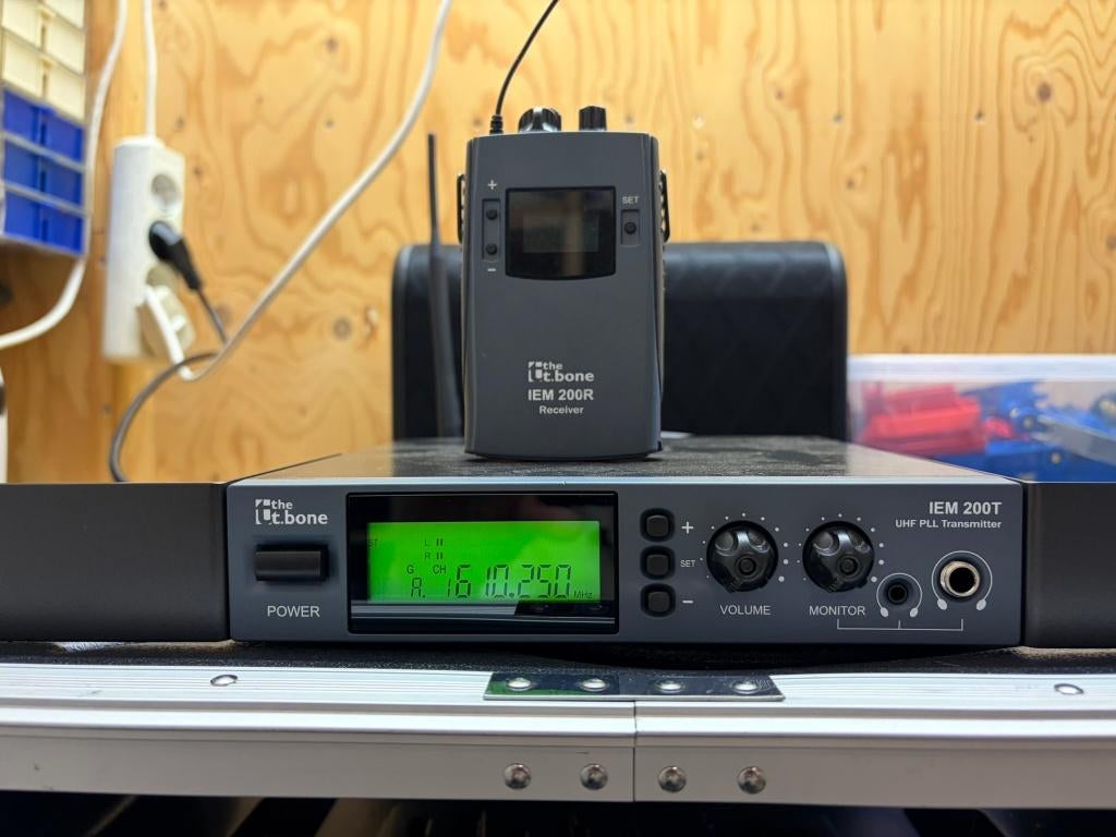 Draadloos In-Ear systeem, Muziek en Instrumenten, Microfoons, Ophalen, Gebruikt, Overige typen, Draadloos