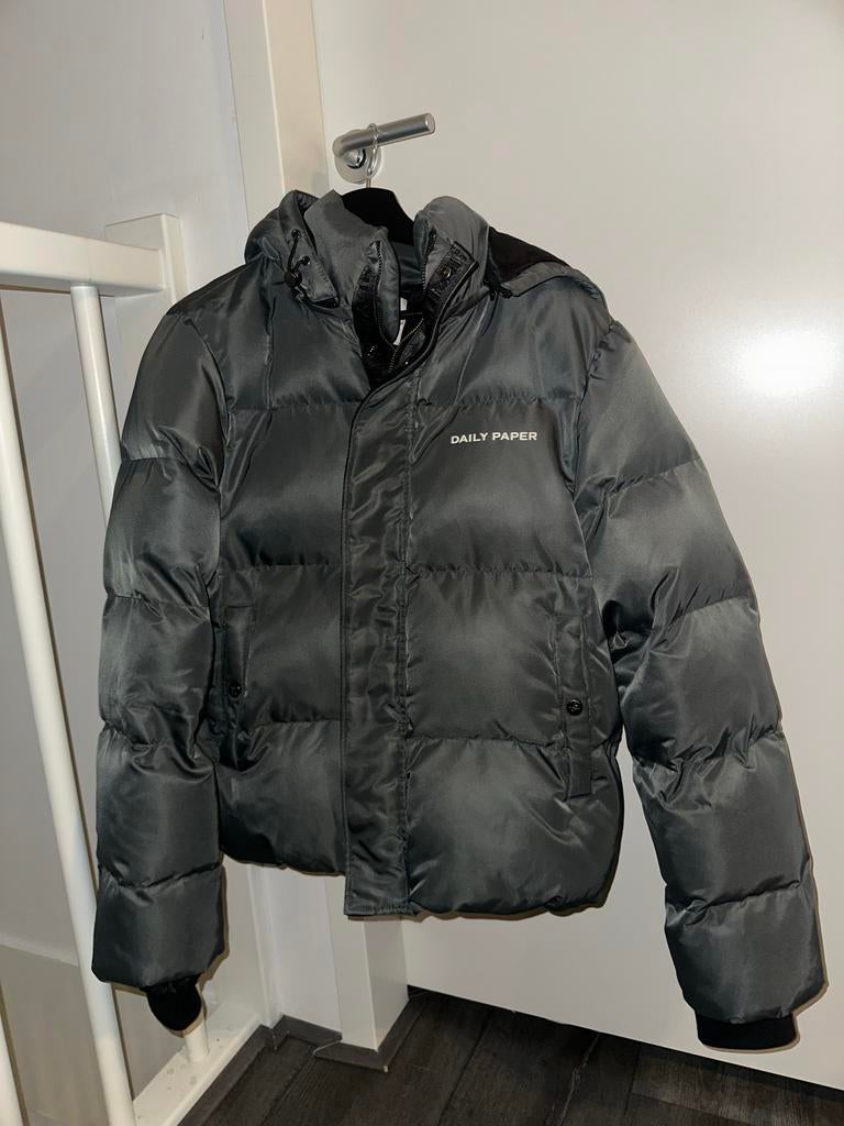Daily Paper jas met afneembare capuchon, Ophalen of Verzenden, Zo goed als nieuw, Grijs
