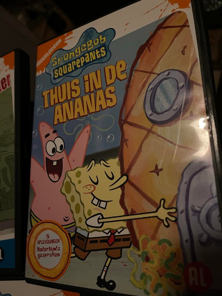 SpongeBob SquarePants - Thuis in de Ananas DVD, Gebruikt, Alle leeftijden, Ophalen of Verzenden, Komedie