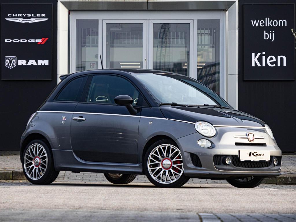 Abarth 500 1.4 T-Jet Abarth Elaborabile | Leder | Automaat |, Auto's, Abarth, Stof, Gebruikt, Euro 6, 4 cilinders
