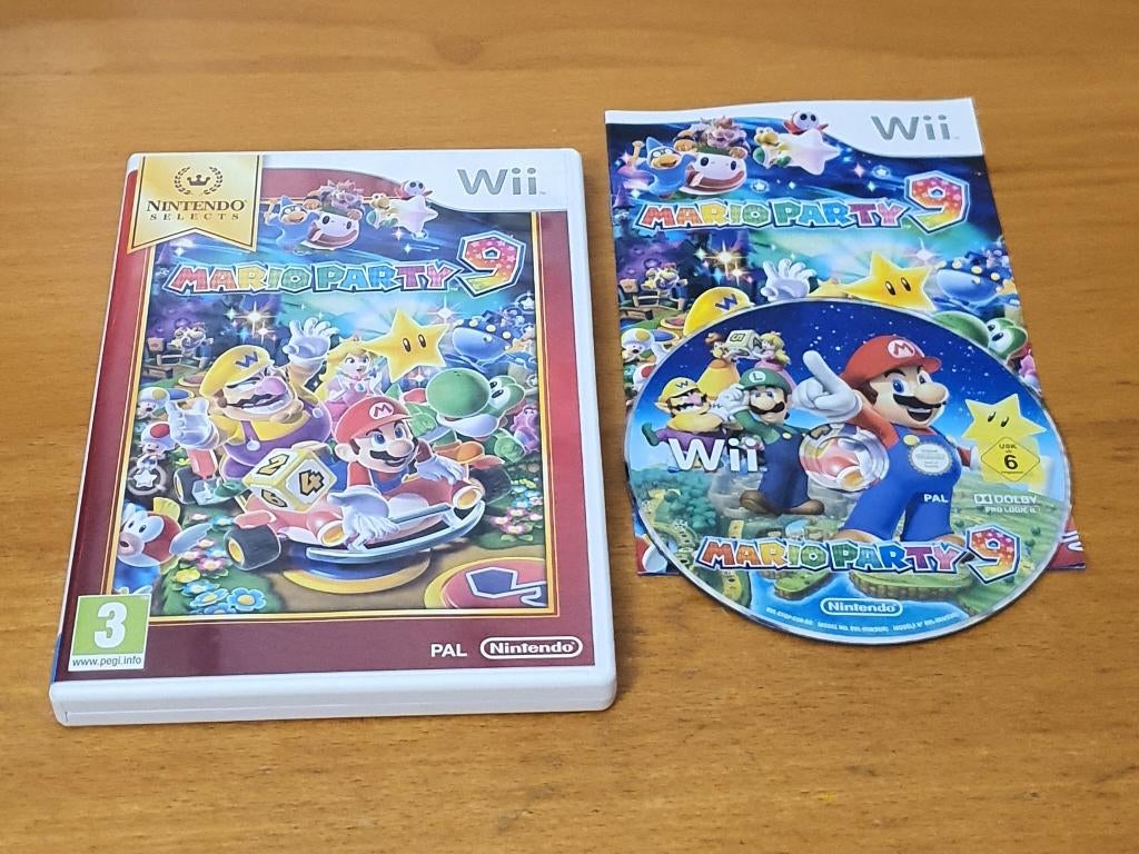 Wii | Mario PARTY 9, Spelcomputers en Games, Avontuur en Actie, Gebruikt, Ophalen of Verzenden, 3 spelers of meer