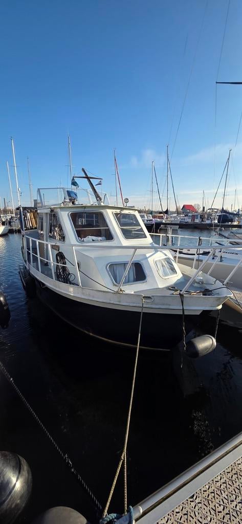 Motorkruiser 9 meter (geen vaarbewijs nodig), Ophalen, 10 tot 30 pk, Gebruikt, Staal