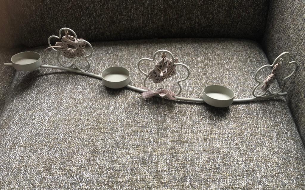 Waxinelichthouder, Huis en Inrichting, Woonaccessoires | Kandelaars en Kaarsen, Ophalen of Verzenden, Gebruikt, Overige materialen