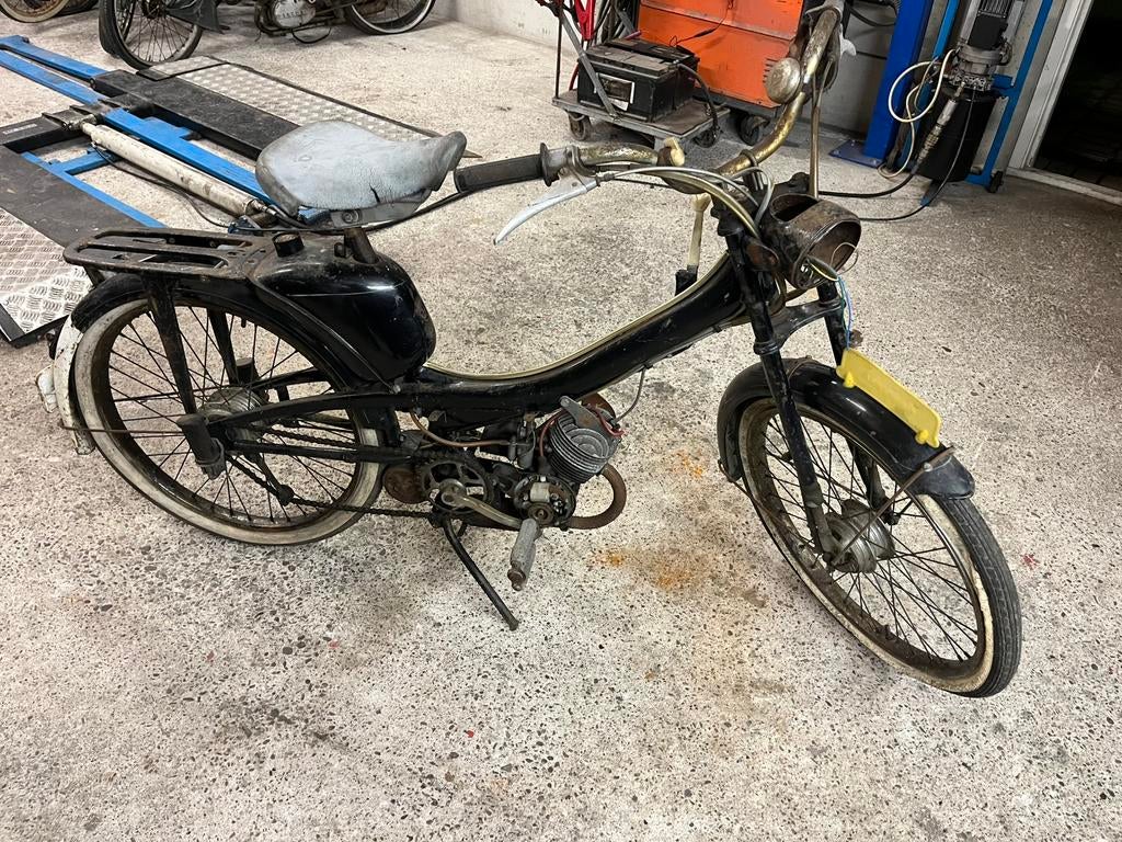 Mobylette schuurvondst loopt niet, Ophalen, Gebruikt