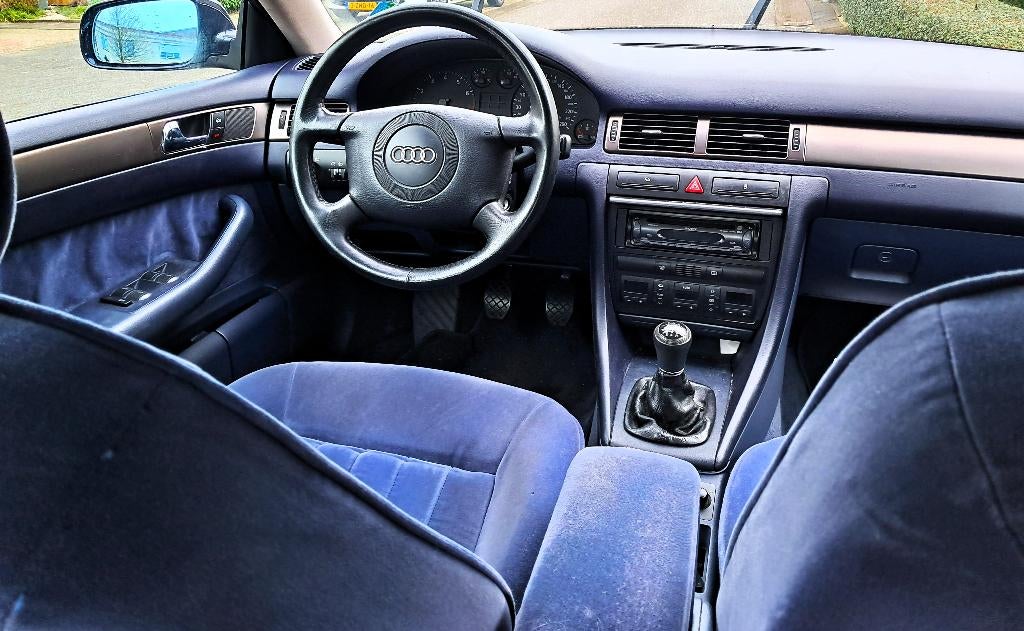 Audi A6 1.8 Turbo - Climate Control - VASTE PRIJS - NETJES, Voorwielaandrijving, 1330 kg, Metallic lak, 4 cilinders