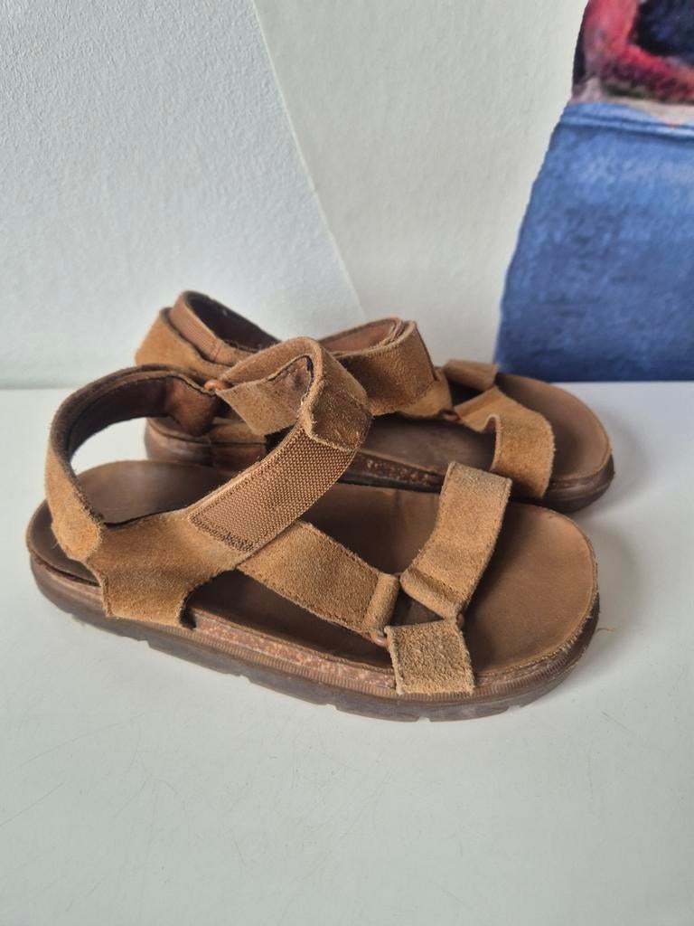 Zara suède sandalen maat 28, Ophalen of Verzenden, Zo goed als nieuw, Meisje, Schoentjes