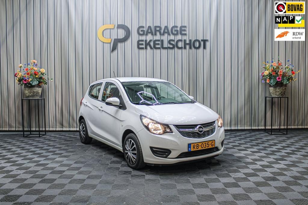 Opel KARL 1.0 ecoFLEX Edition|Cruise|Airco|Radio, Auto's, Opel, Voorwielaandrijving, 839 kg, Stof, Gebruikt