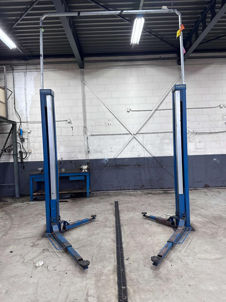 Hefbrug 2 koloms Nussbaum 2.30 3000KG 2 kolommer drempelvrij, Auto diversen, Niet ingevuld, Niet ingevuld, Niet ingevuld