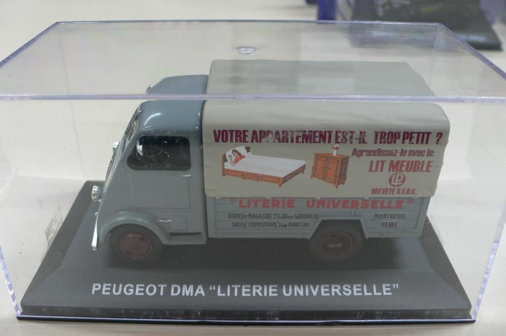 peugeot dma literie universelle- altaya  1/43-AANBIEDING!!!!, Verzenden, Nieuw, Bus of Vrachtwagen, Overige merken