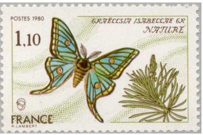 FRANKRIJK 23 - Dieren: insecten (vlinder), Ophalen of Verzenden, Postfris, Dier of Natuur