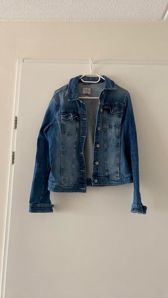 Jeans spijkerjas maat 44, Blauw, Maat 42/44 (L), Ophalen of Verzenden, Clockhouse