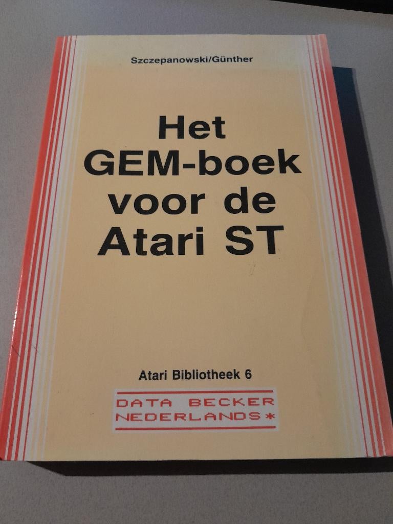 Het GEM-boek voor de Atari ST, Computers en Software, Vintage Computers, Verzenden, Atari