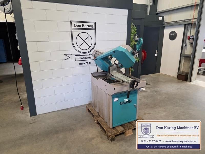 Bandzaagmachine 220mm semihalfautomaat met daalcilinder 400V, Ophalen, Gebruikt, 70 mm of meer, Berg en Schmid