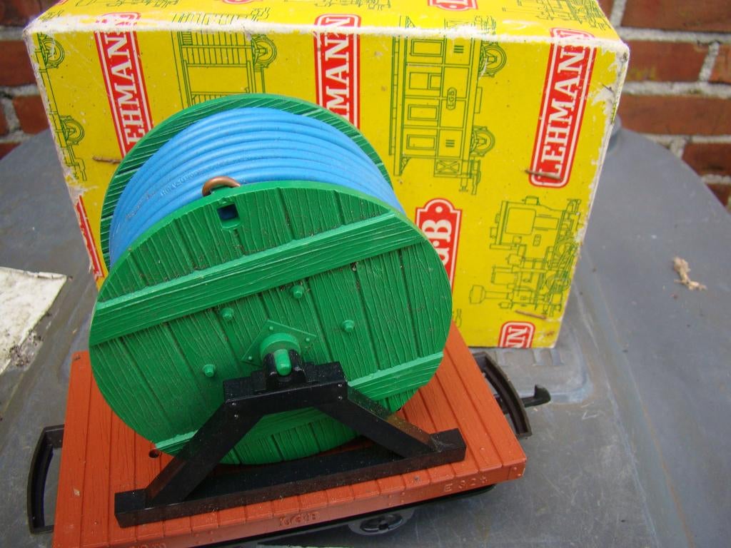 LGB   haspel  4046, Gelijkstroom, Wagon, Ophalen of Verzenden, Zo goed als nieuw