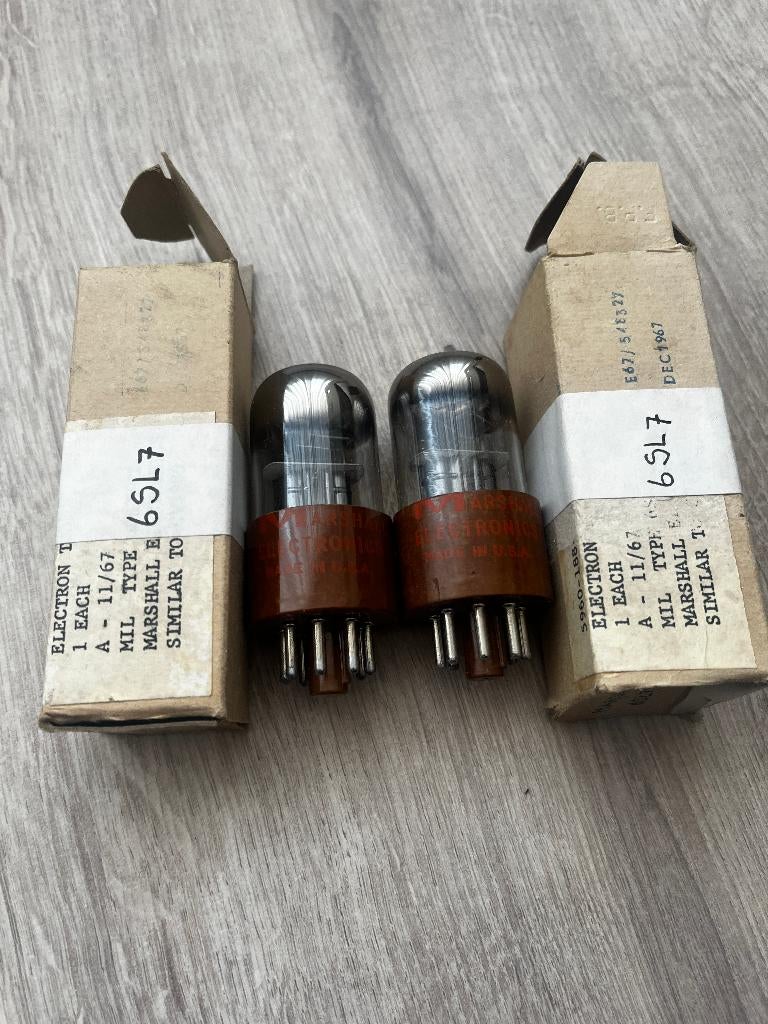 Marshall 6SL7 nos, Ophalen of Verzenden, Buis of Buizen