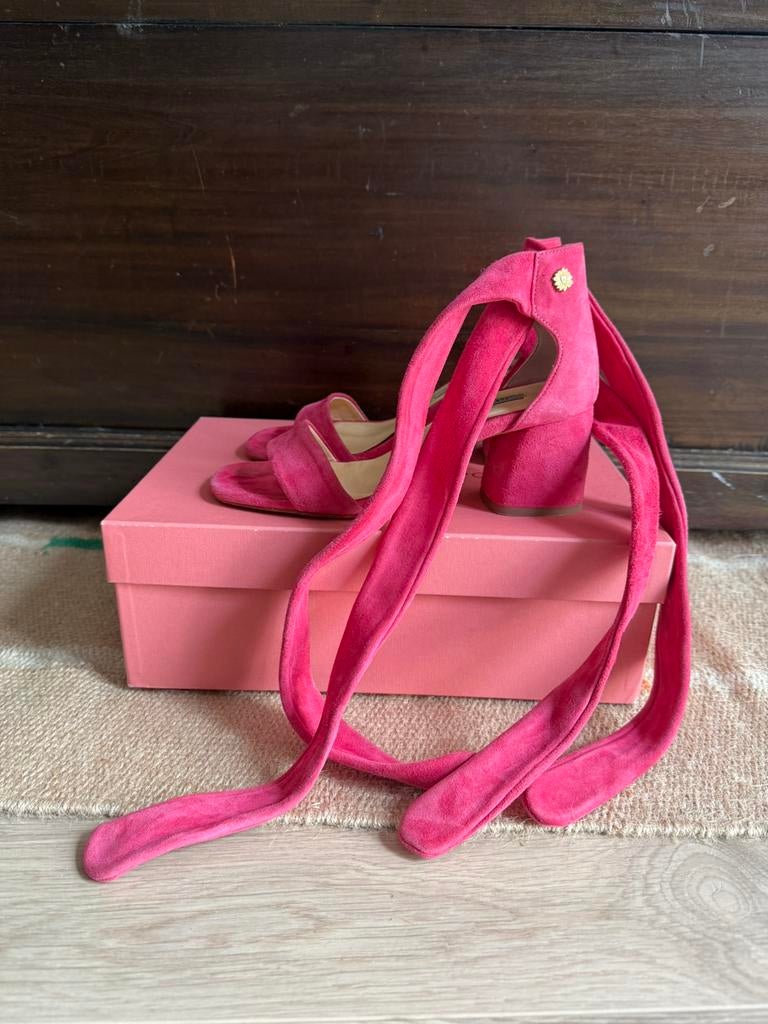 Fabienne Chapot Selena sandalen schoenen hakken maat 36 roze, Kleding | Dames, Schoenen, Roze, Gedragen, Sandalen of Muiltjes