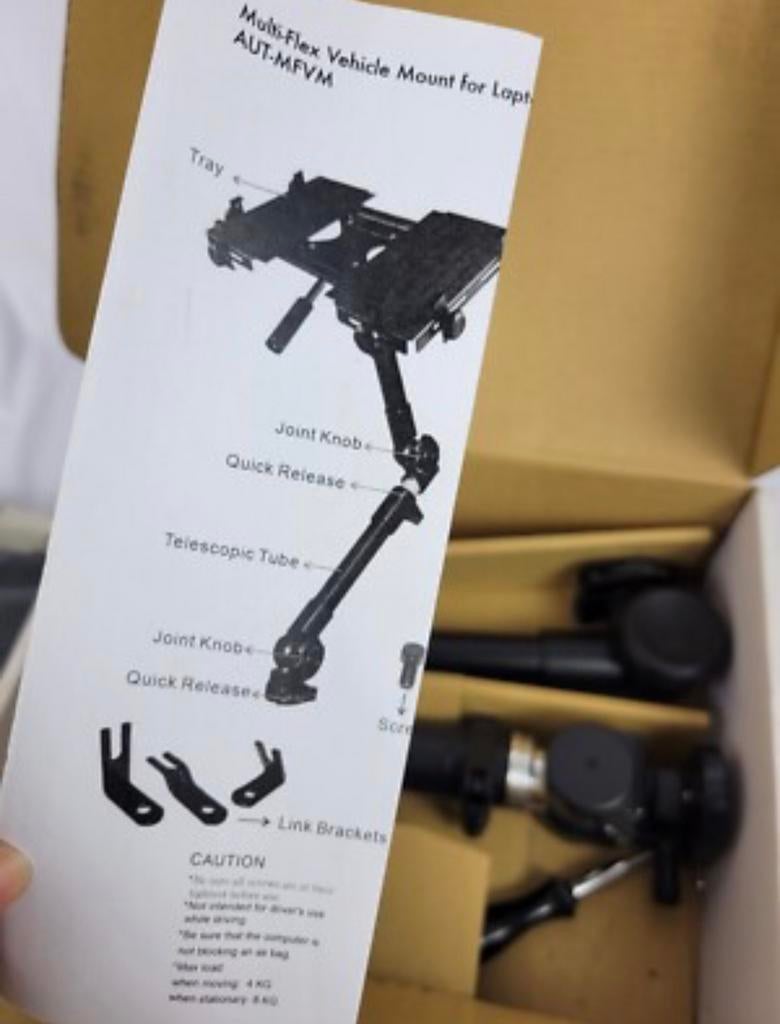 Ipad laptop auto houder, Ophalen, Nieuw