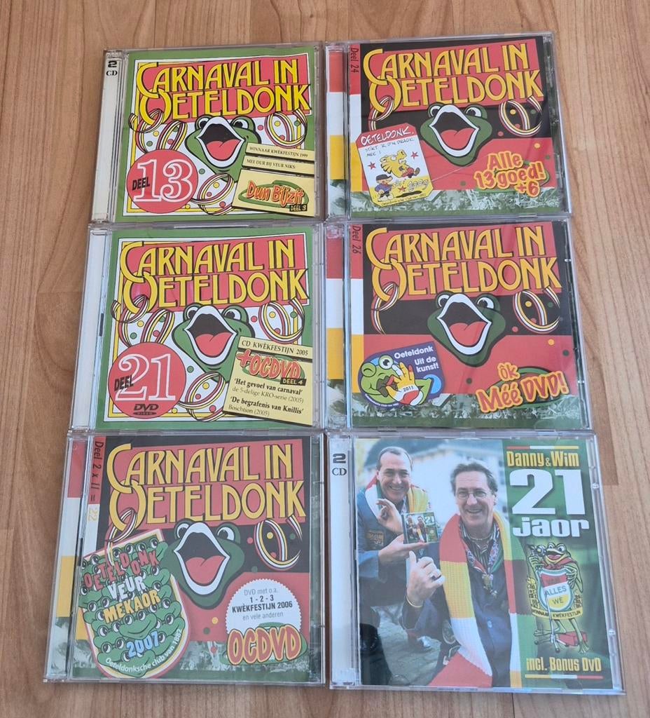 Carnaval in Oeteldonk 13 21 22 24 26  van alles wè cd, Ophalen of Verzenden, Zo goed als nieuw