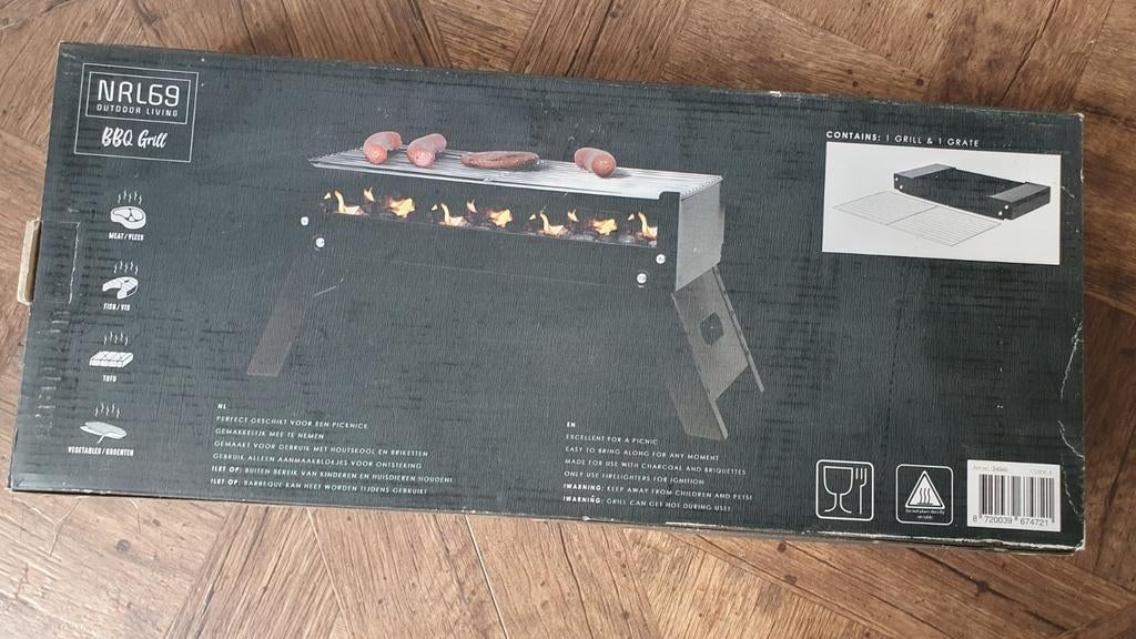 NRL69 Outdoor BBQ Grill NIEUW, Tuin en Terras, Barbecue-accessoires, Ophalen of Verzenden