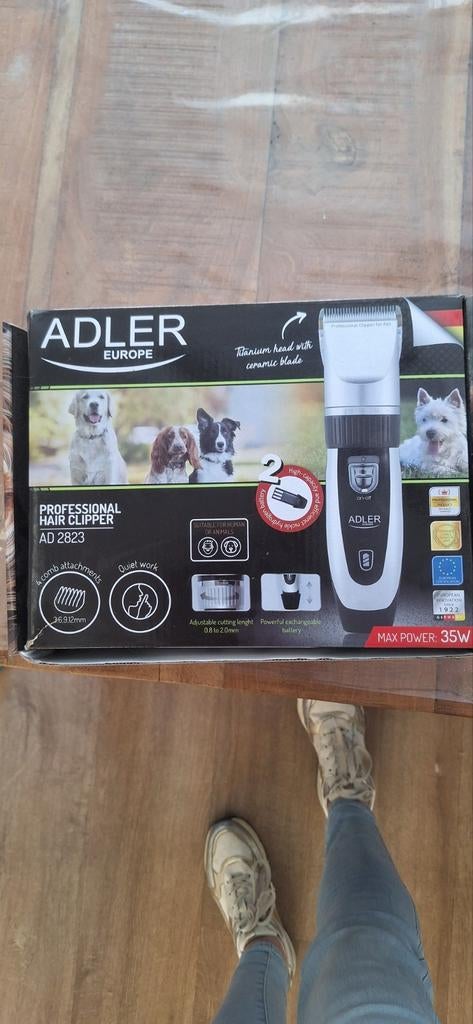 Tondeuse Adler 2823 Professional Hairclipper, Dieren en Toebehoren, Ophalen
