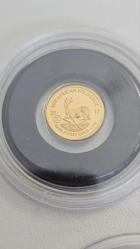 0.5 gram 999.9 goud, Ophalen of Verzenden, Goud