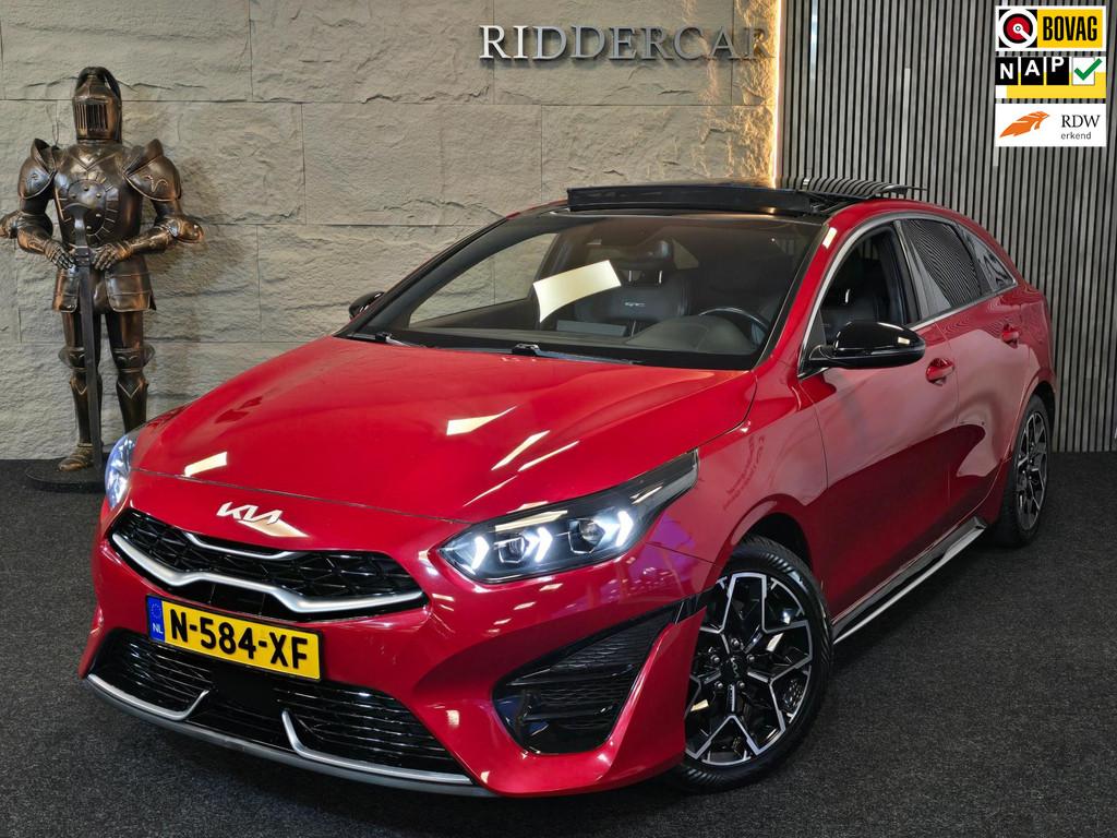 Kia ProCeed 1.5 T-GDi GT-Line|GARANTIE|NAP|PANO|ACC|TREKHAAK, Auto's, 1325 kg, Gebruikt, Euro 6, 4 cilinders