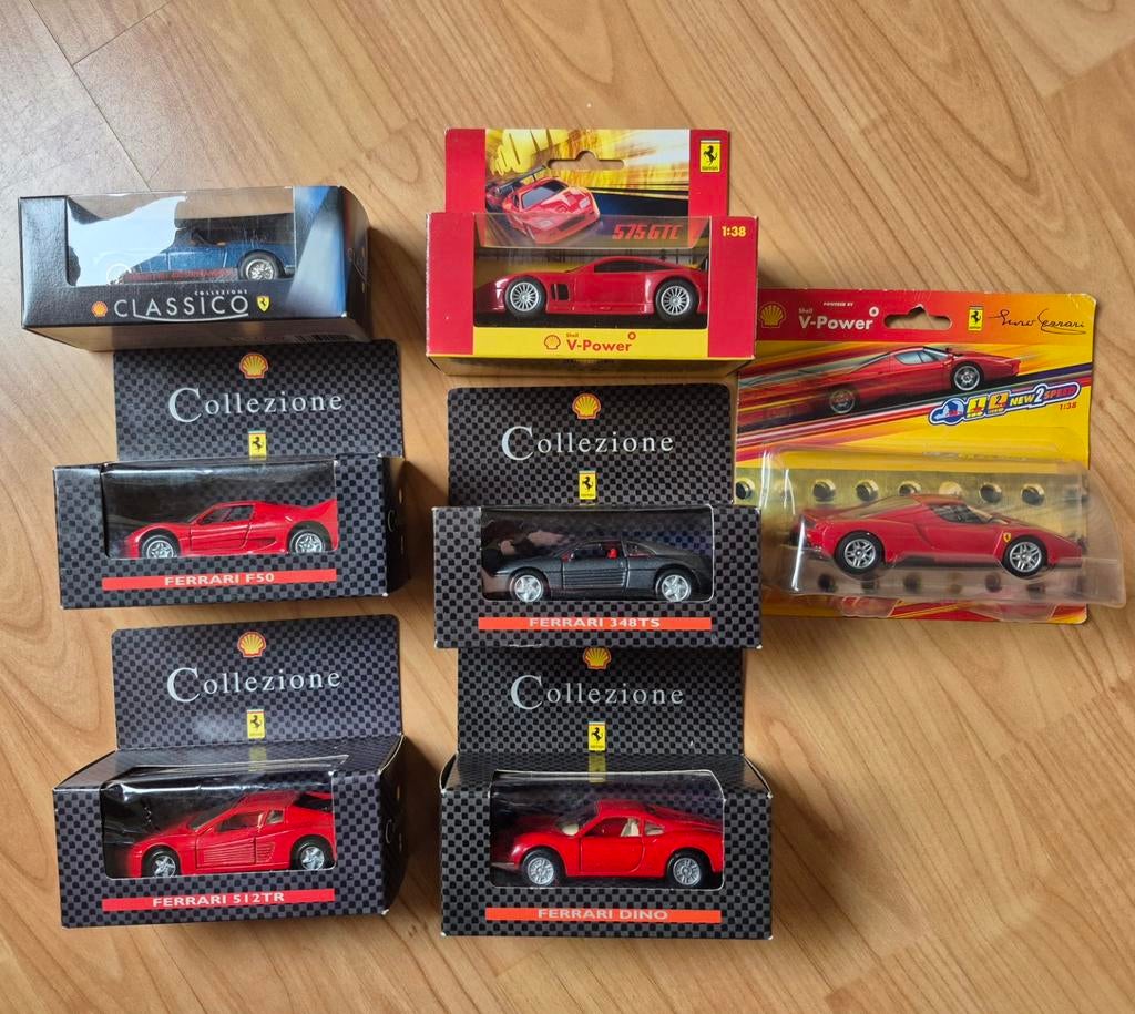 Ferrari model auto  Shell Classico Collezione 7 voor €15,00, Ophalen of Verzenden, Nieuw, Auto, Overige merken