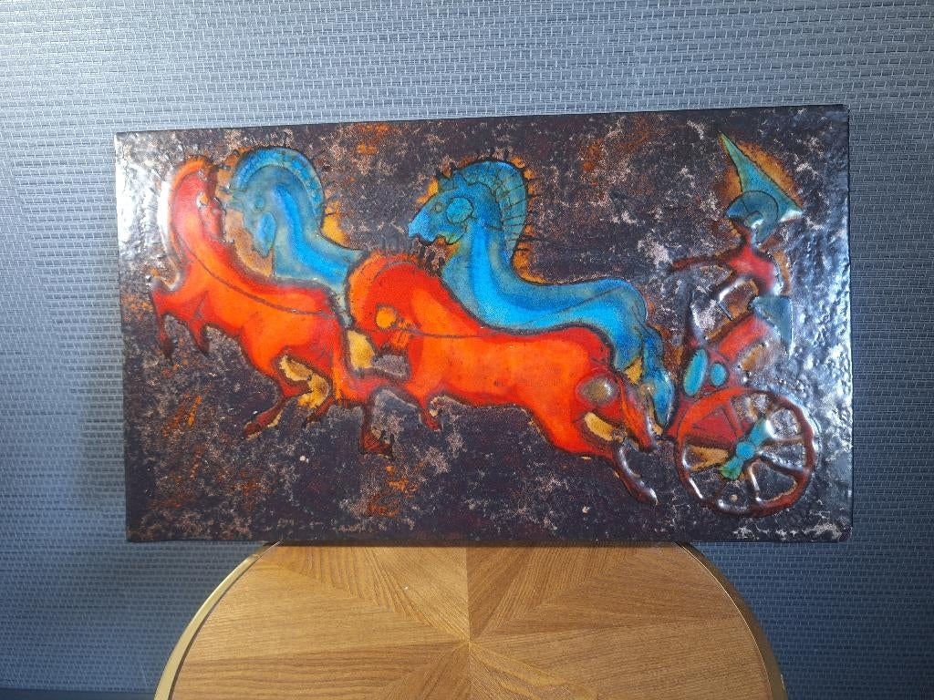 Retro Ruscha 772 tableau, Vintage, Ophalen of Verzenden, Gebruikt, Wandsculptuur