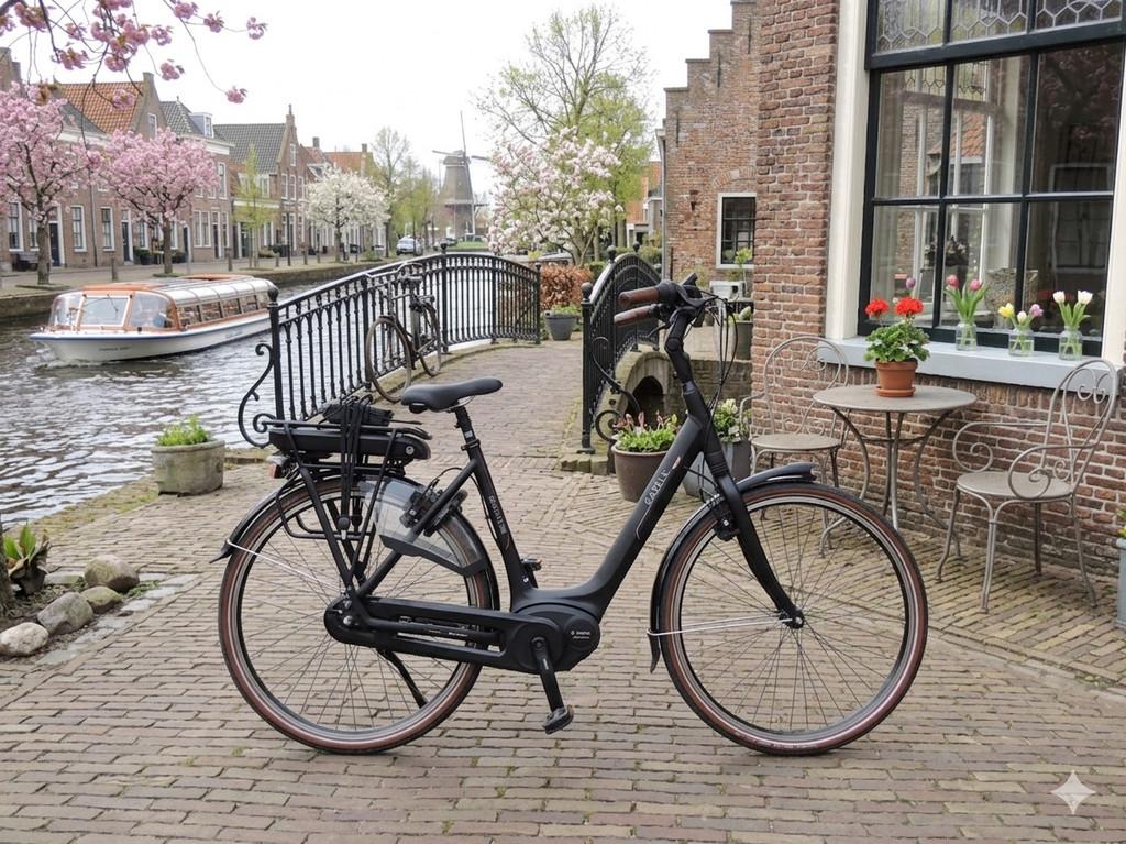 Gazelle Orange C8 Framemaat 53 cm 500 Wh accu, Wilhelminaweg 8
6951 bp  Dieren, NL, Gazelle, Info@gazelle.nl, Zo goed als nieuw