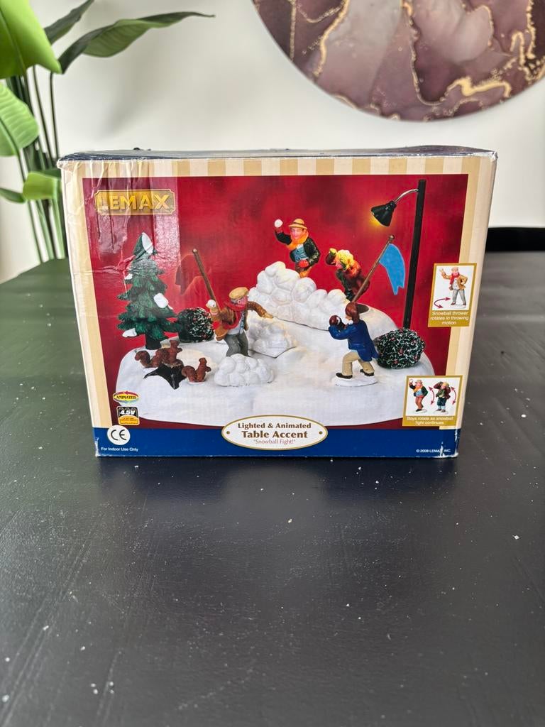 Lemax Snowball Fight, Ophalen, Zo goed als nieuw