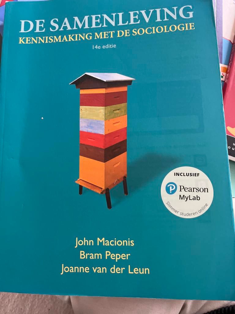 De Samenleving: Kennismaking met de Sociologie (HBO), Ophalen, Gamma, Zo goed als nieuw, HBO