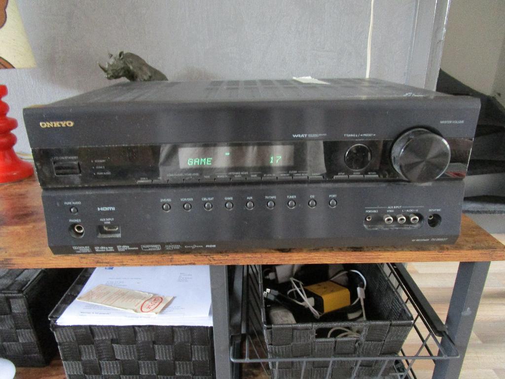 Onkyo TX-SR607, Ophalen of Verzenden, Gebruikt, 120 watt of meer, Onkyo