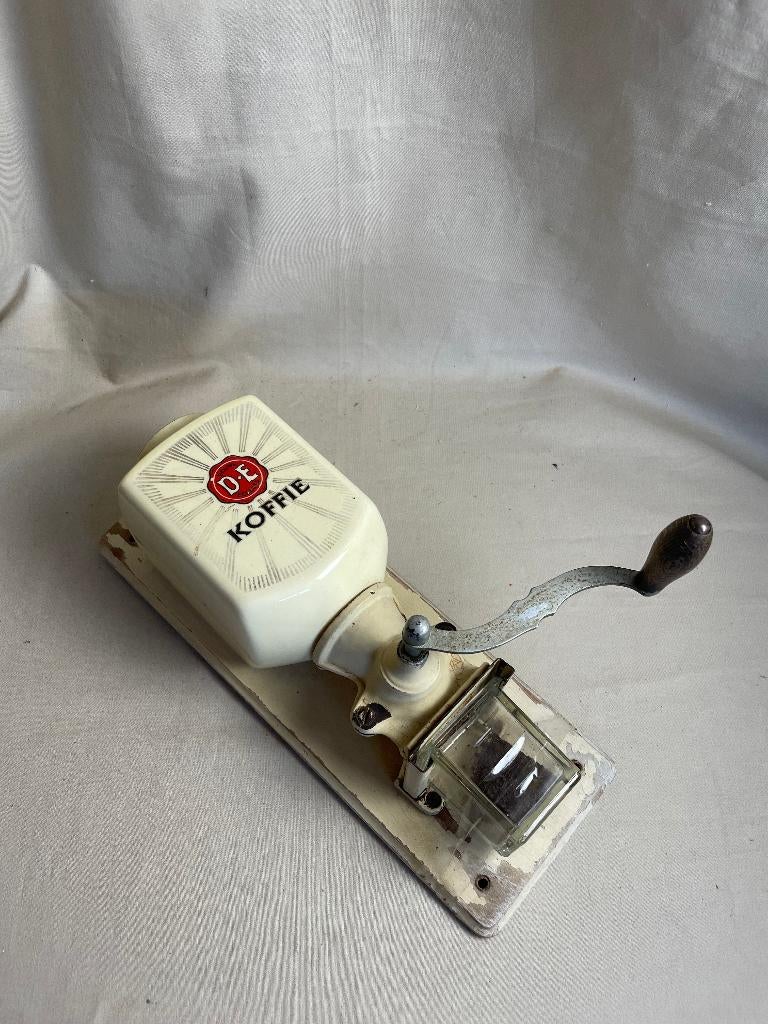 Vintage Douwe Egberts wandkoffiemolen, Ophalen of Verzenden
