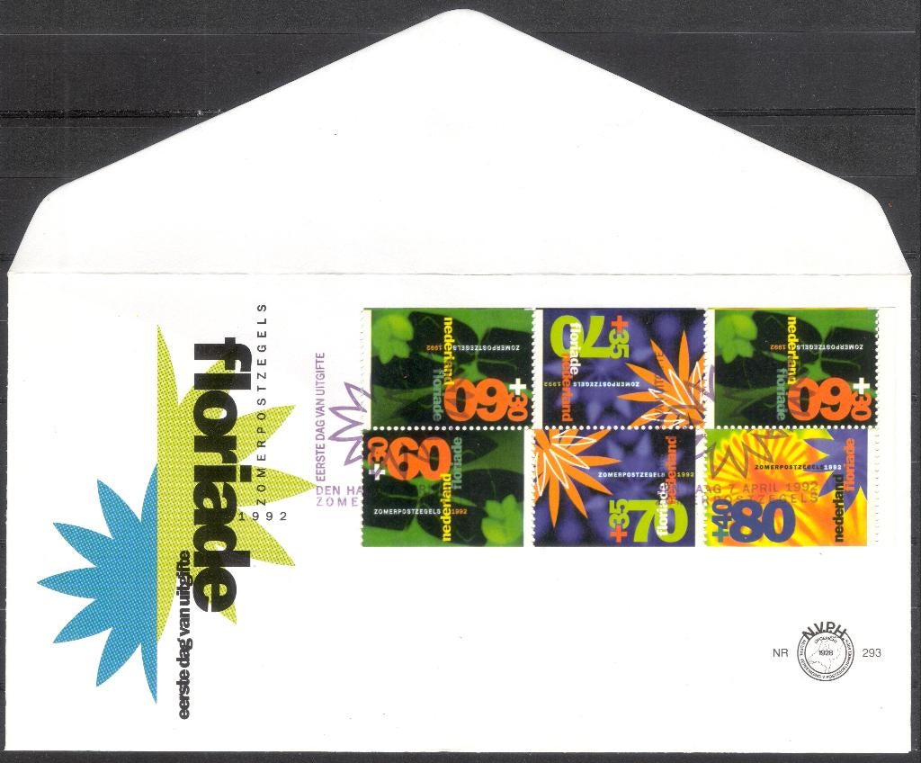 E293a - zomer 1992 - Floriade - boekje, Verzenden, Onbeschreven, Nederland