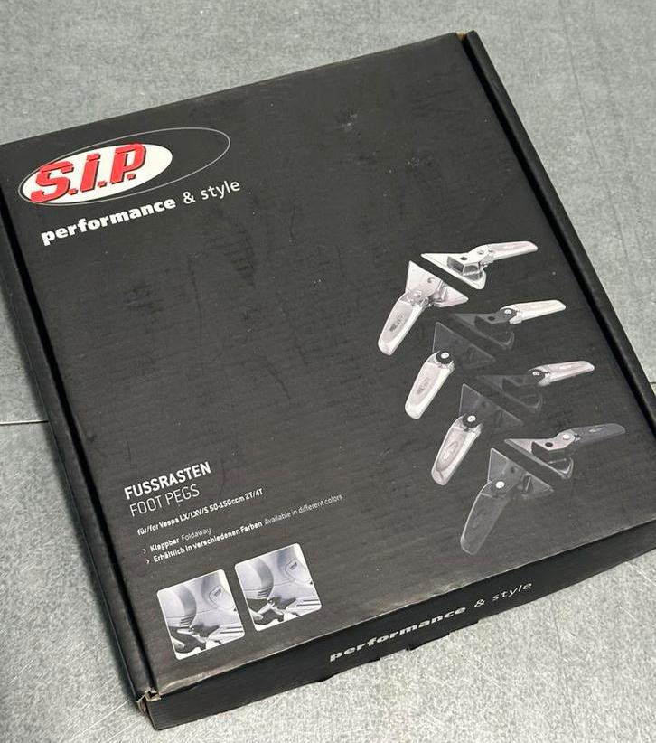 Voetsteunen rechts en links voor Vespa LX /LXV /S 50-150ccm, Ophalen of Verzenden, Nieuw, Overige typen, Vespa