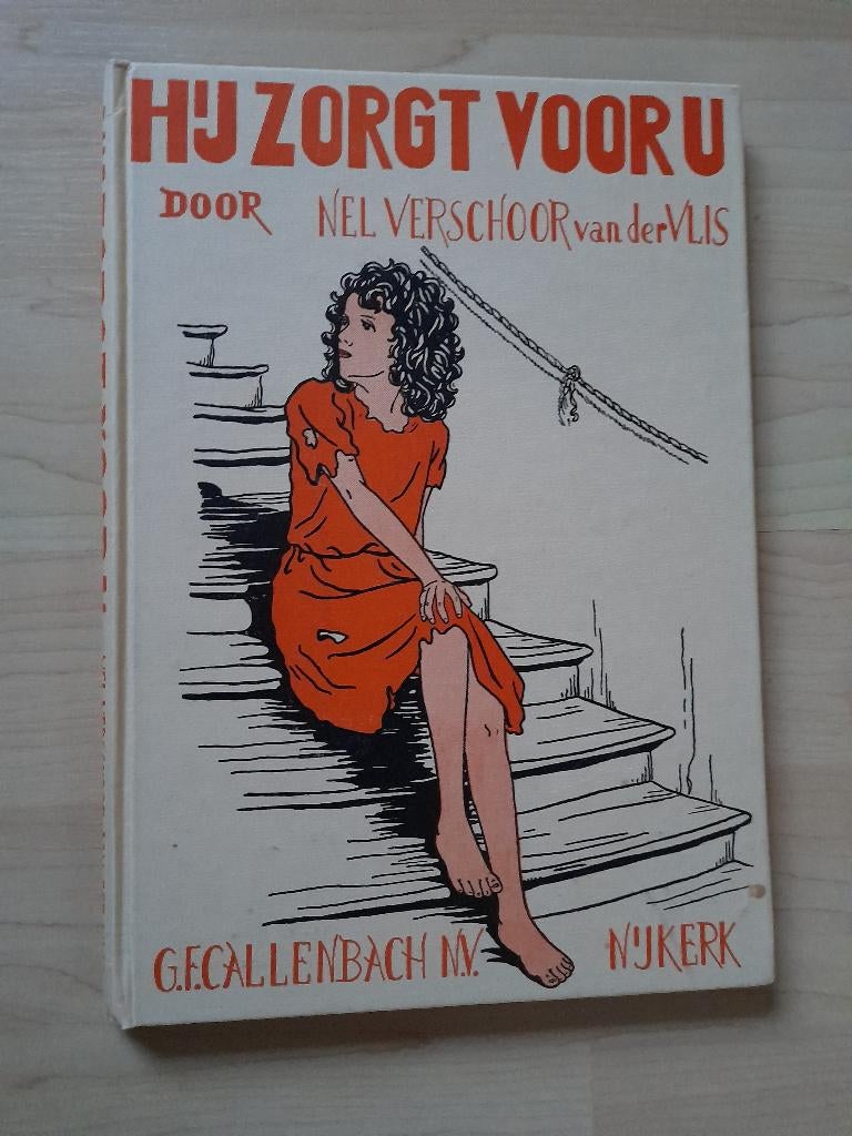 HIJ ZORGT VOOR U Nel Verschoor-van der Vlis, Ophalen of Verzenden, Gelezen, Fictie algemeen