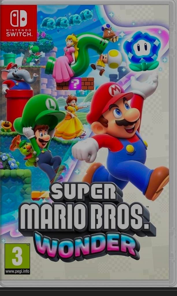 Super Mario Bros. Wonder - Nintendo Switch, Ophalen of Verzenden, Zo goed als nieuw, Eén computer, Platform